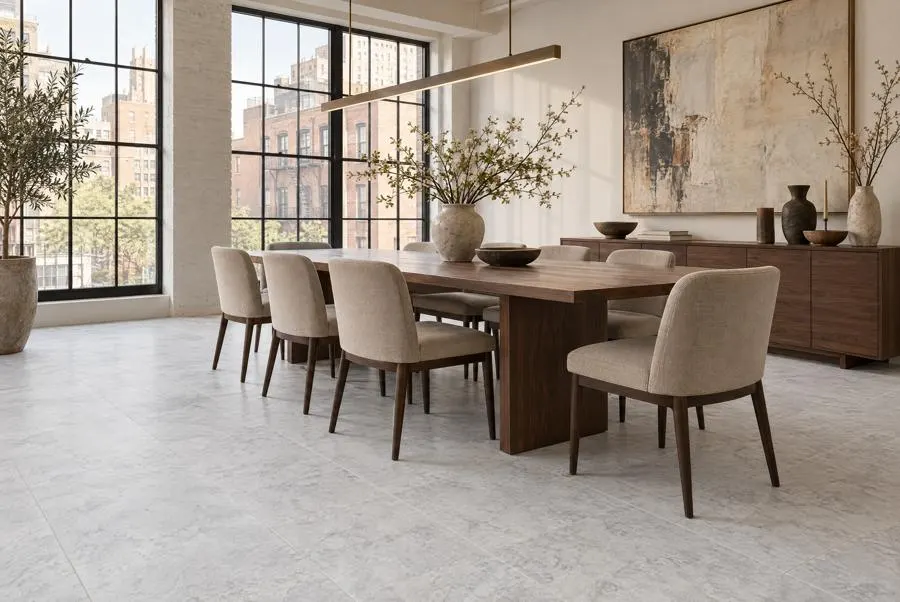 Aurora Fresca marble living room