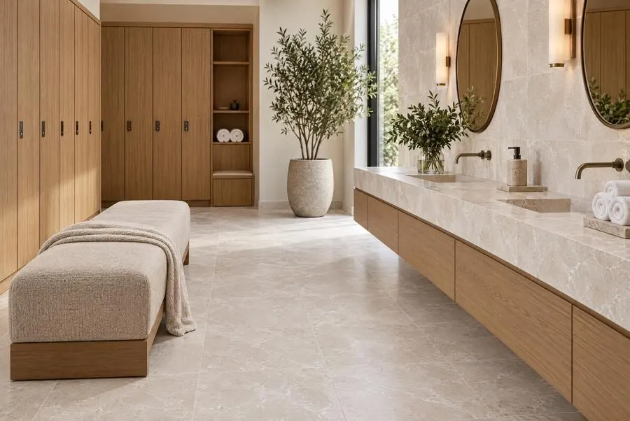 Botticino Turkish marble spa