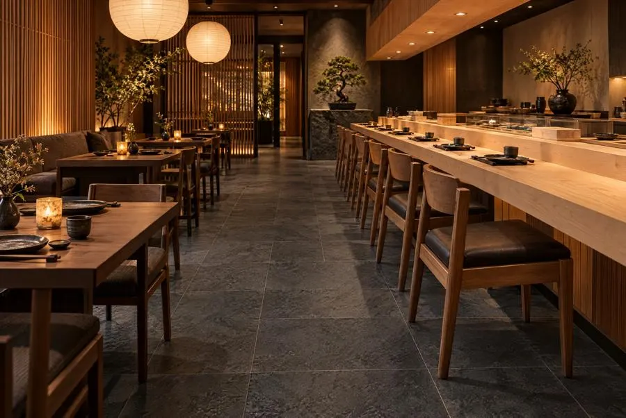 Brazilian Black slate bar