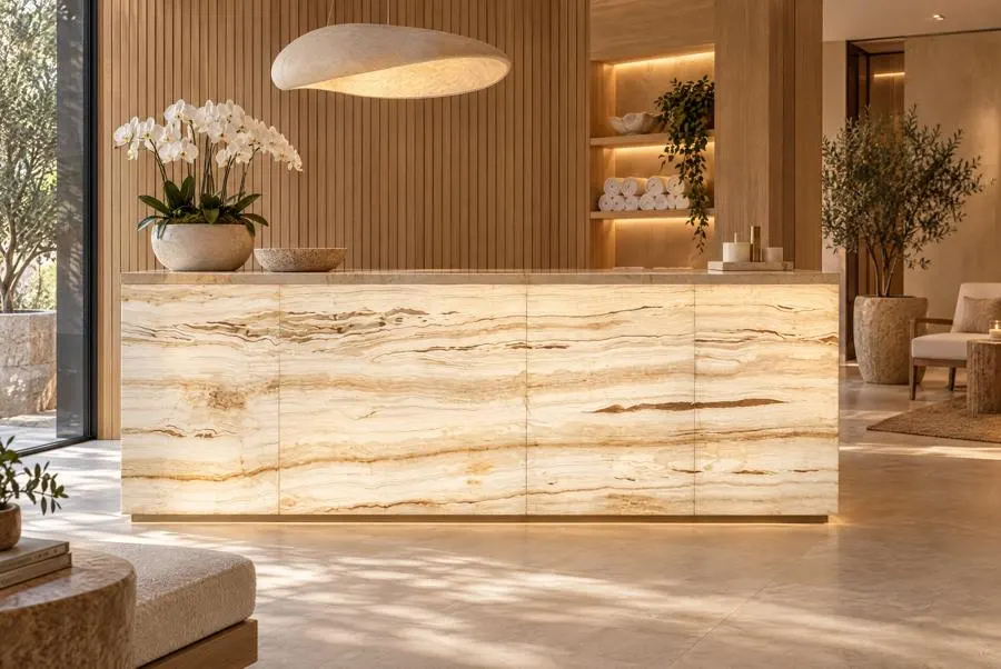 Cream Linear Onyx onyx spa