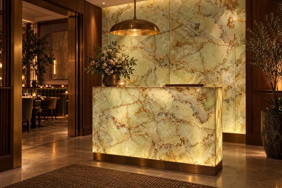 Green Onyx onyx bar