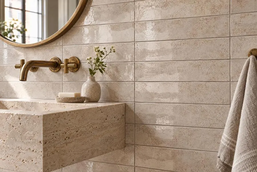 Powder room in Halcyon