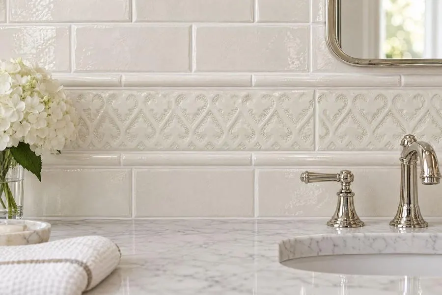 Bathroom in MAR, whitecaps