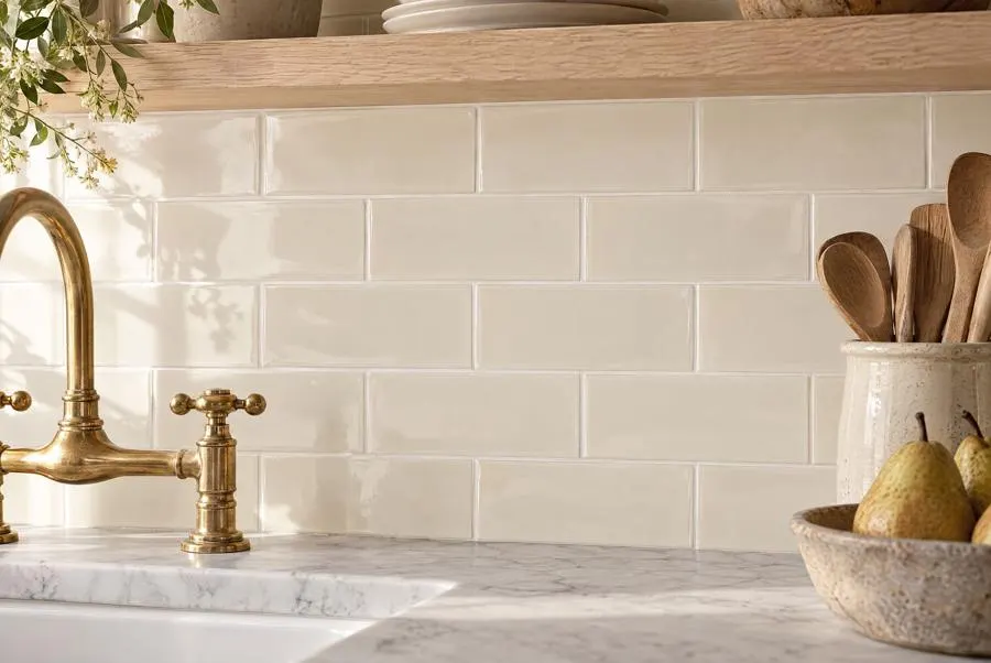 Kitchen in Potters, almond