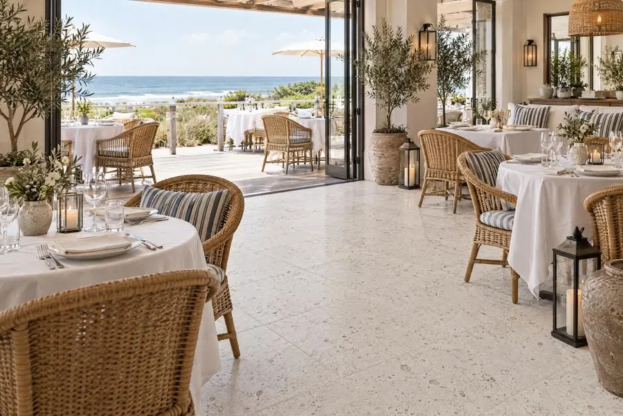 Positano Beige limestone bar