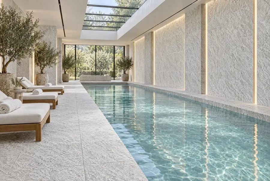Salt White quartzite spa