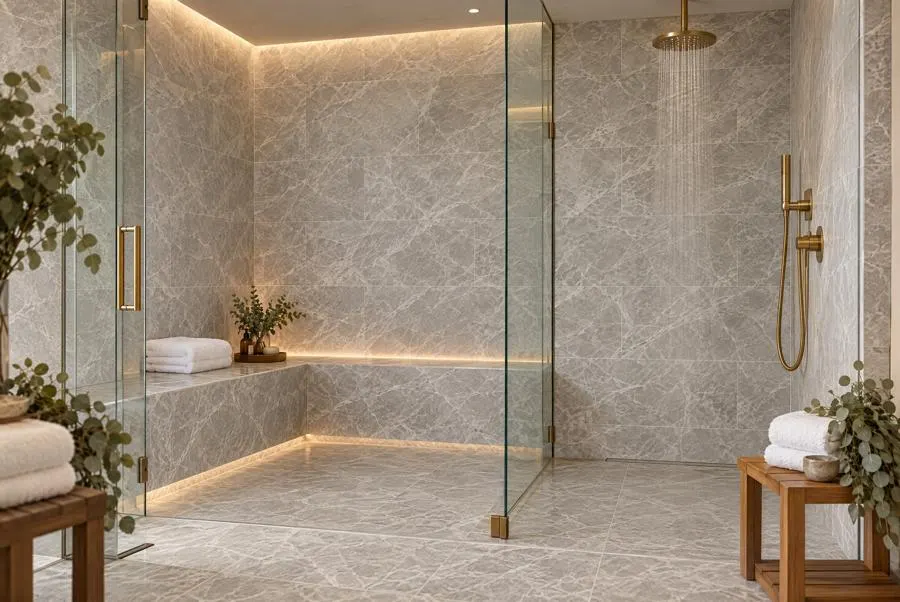 Spider Grey marble spa