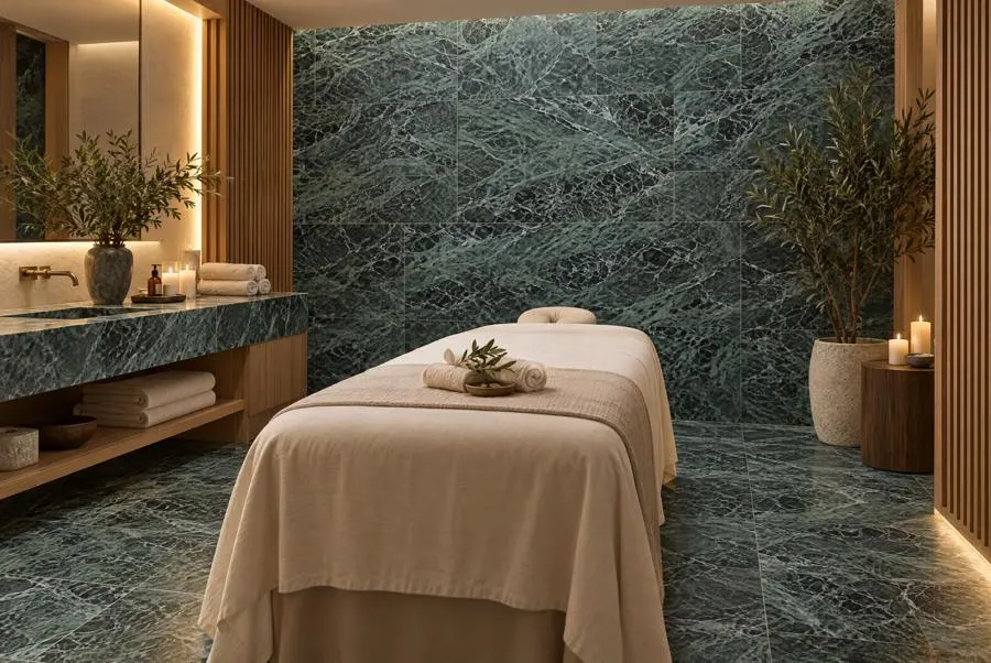 Tessa Green marble spa
