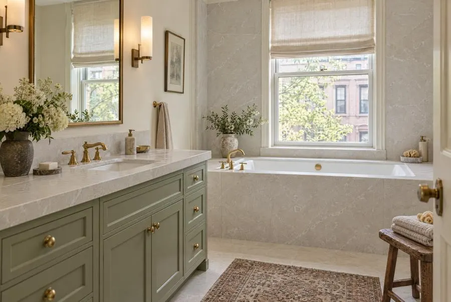 Vanelia marble bathroom