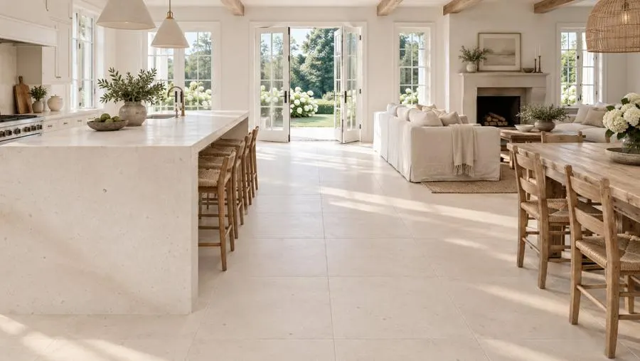 Limestone natural stone kitchen