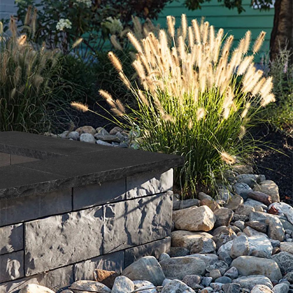 Lime Black limestone