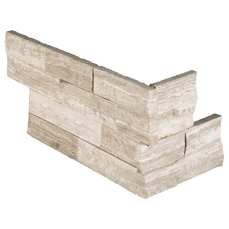 White Birch Splitface marble