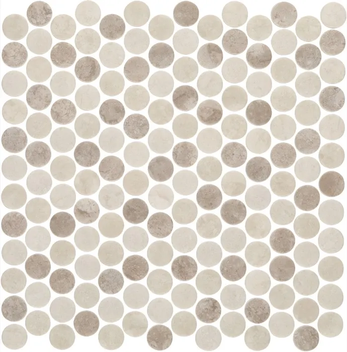 Aeon X mosaic · bianco