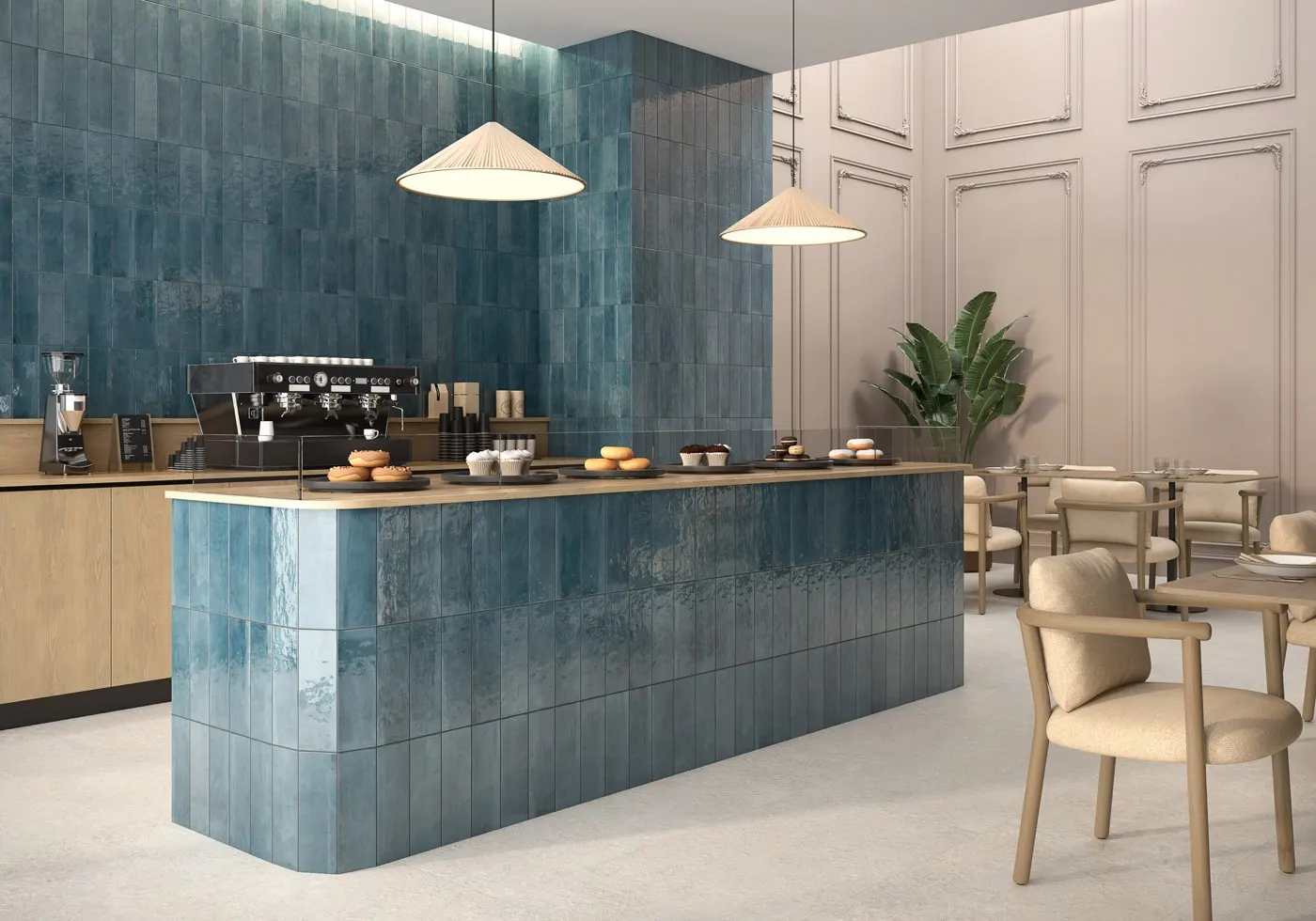 Ambience, photo 3 (Installed · Ocean Blue)