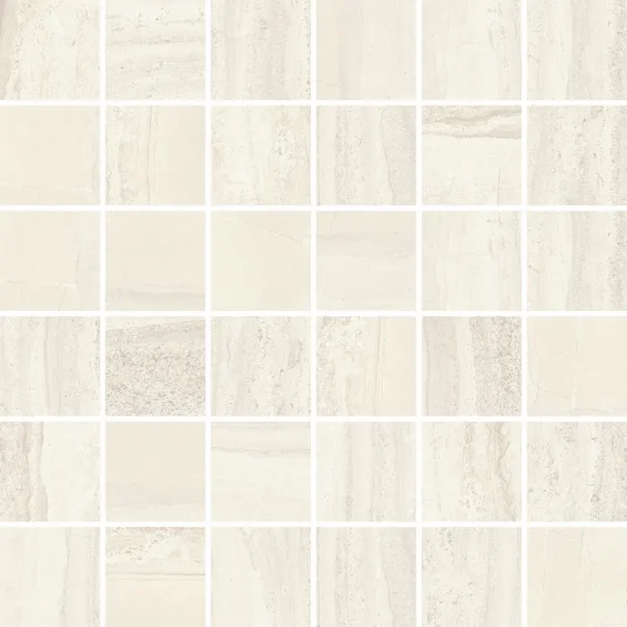 Aurastone mosaic · white