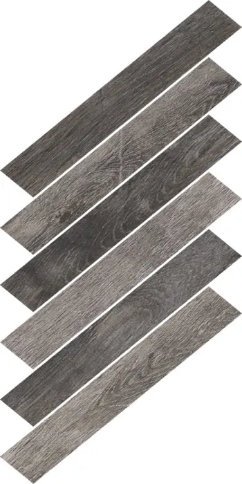 Cask 2 x 12 in herringbone · char