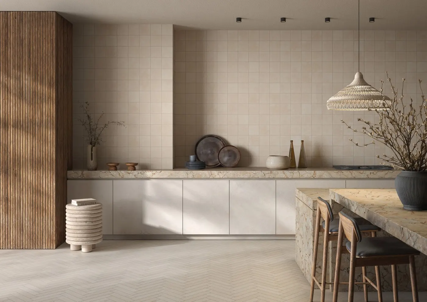 Claybrook, photo 3 (Installed · Almond Mist)