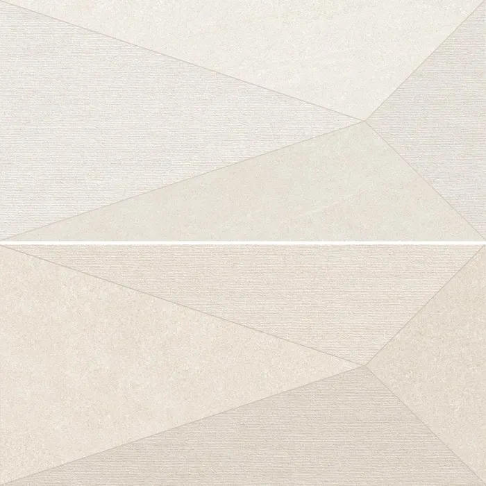 Contour Stone mosaic · white