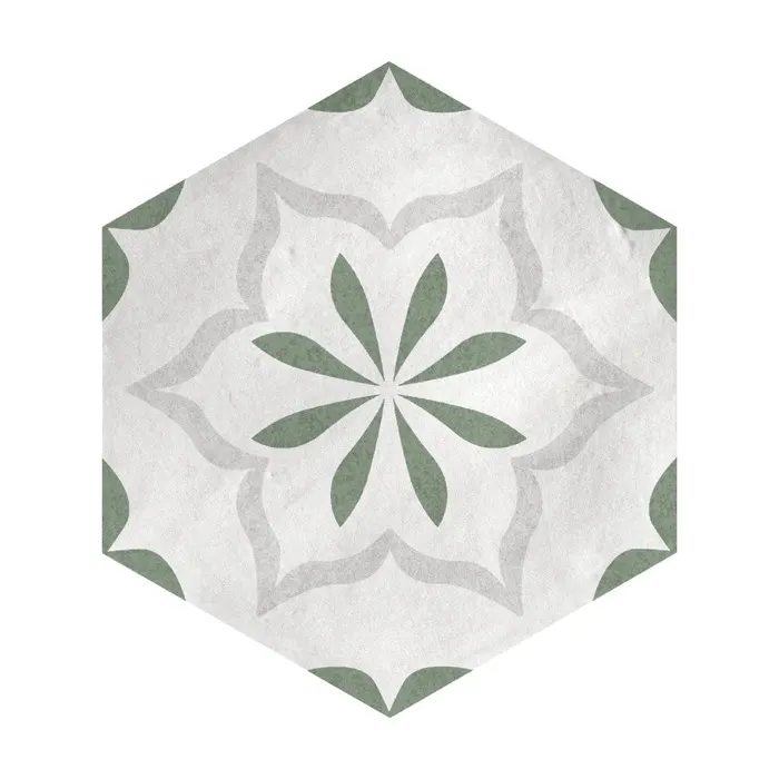 Cordoba hexagon · emerald