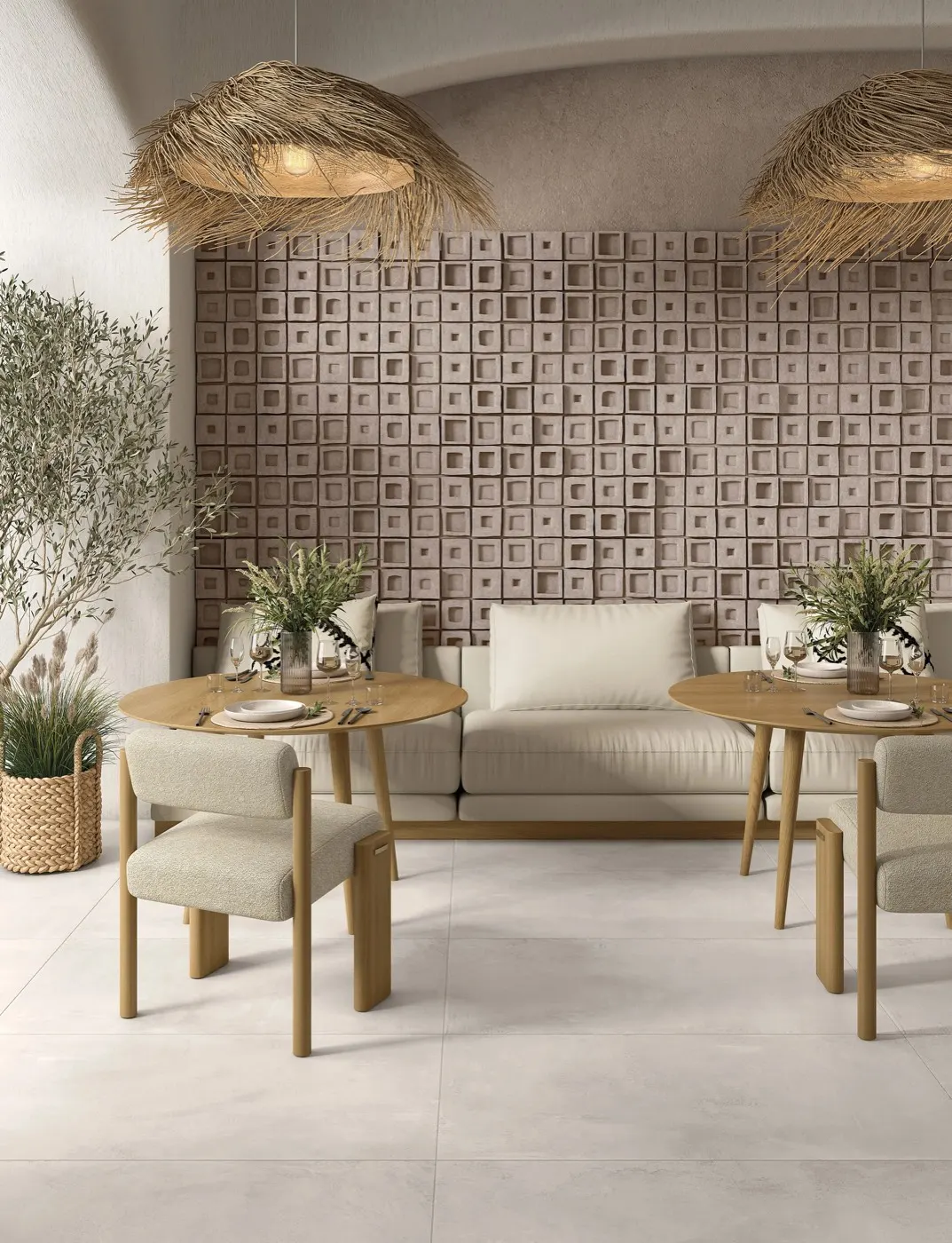 Corfu, photo 2 (Installed · Carven Clay)
