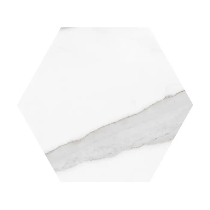 Cornerstone II 9 x 10 in hexagon · calacatta lincoln