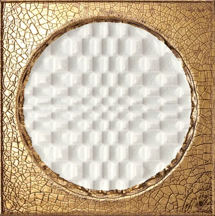 Cortona, photo 15 (Decoro Oro Geo Bianco)