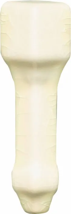 Crown molding end cap in Bone