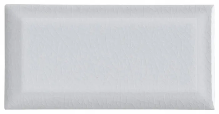 Beveled field tile, 3 x 6 in in Cadet Gray