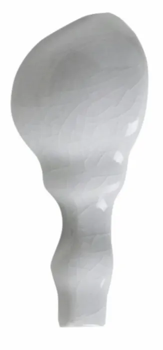 Rail molding end cap in Cadet Gray