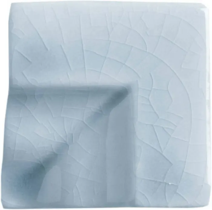 Chair molding frame corner (1.4 in) in Stellar Blue