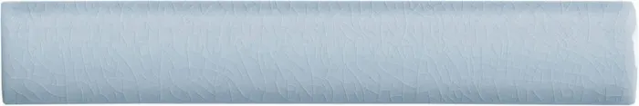 Quarter round, 1 x 6 in in Stellar Blue