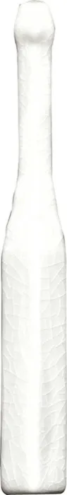 Base board end cap in White