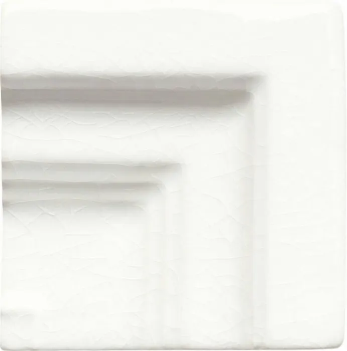 Chair molding frame corner (2 in) in White