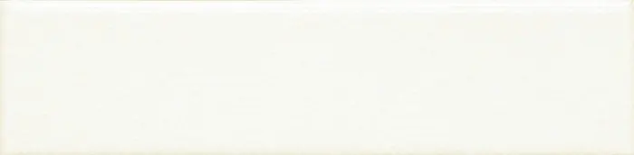 Field tile, 2 x 8 in in White