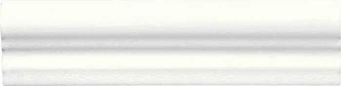 Rail molding, 2 x 6 in in White