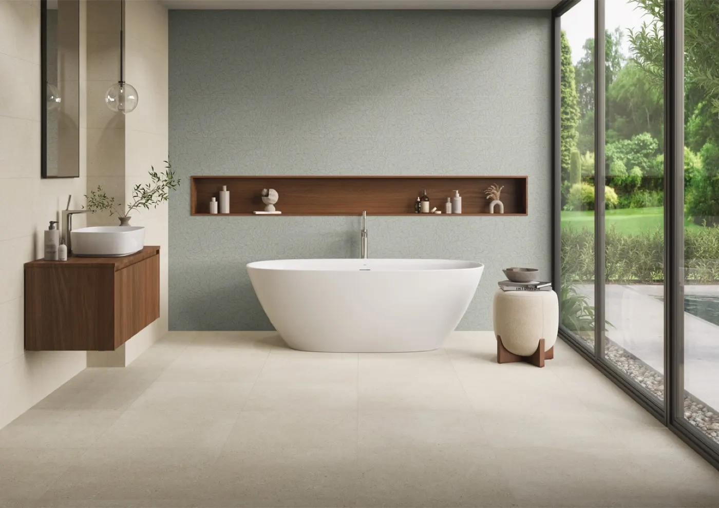 Dolce & Luce, photo 2 (Installed · Dolce Beige)
