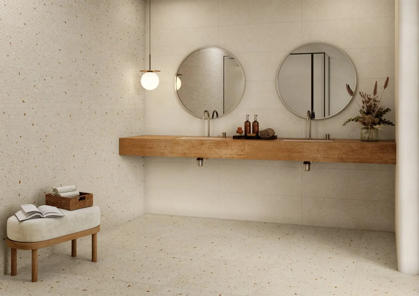 Dolce & Luce, photo 4 (Installed · Dolce Beige)