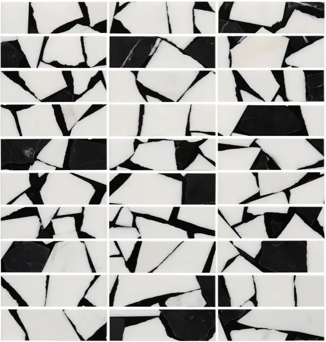 Duet mosaic · bianco