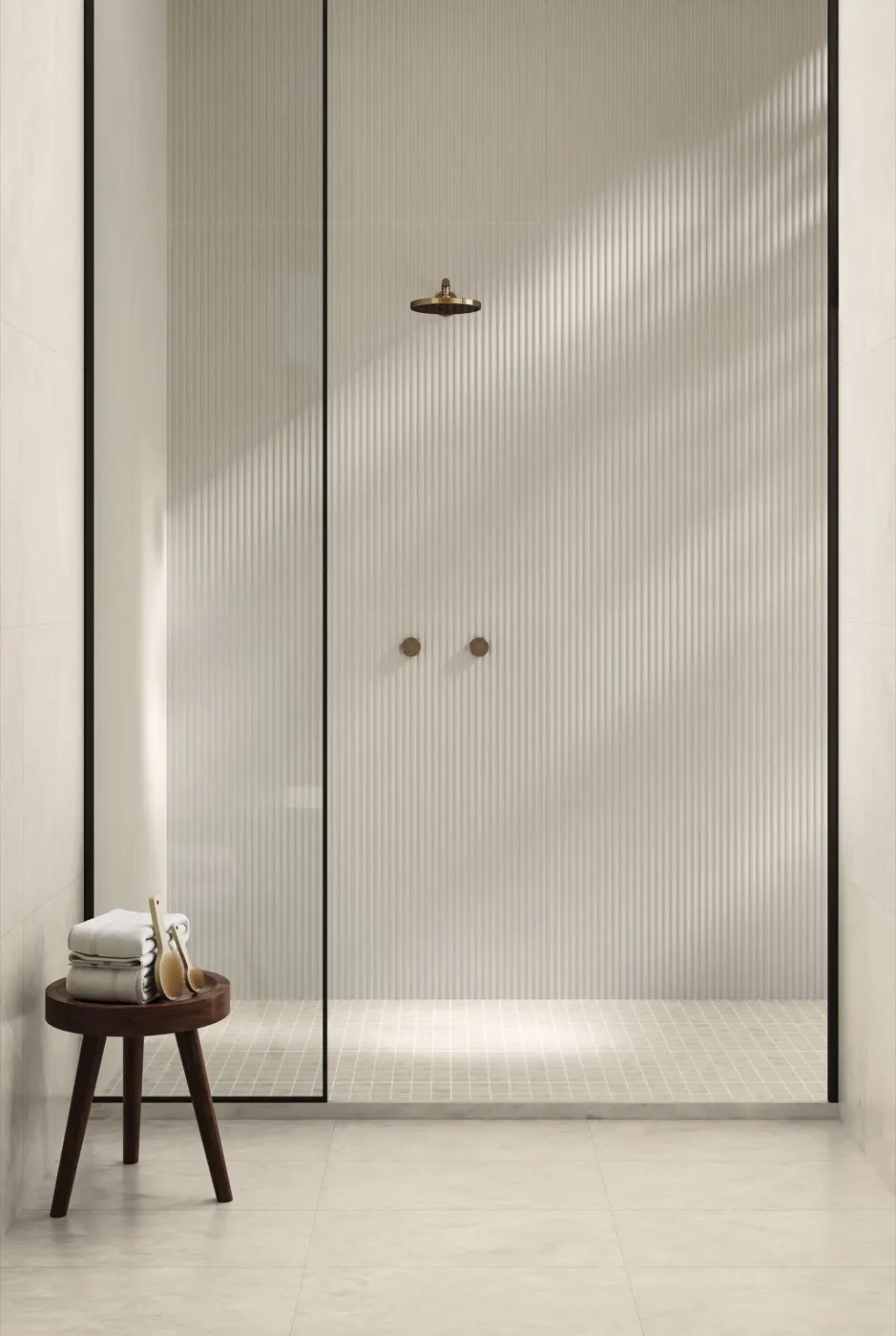 Duet, photo 3 (Installed · Bianco Convesso)