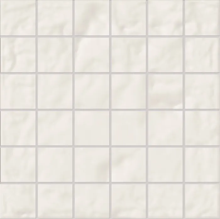 Figura 5 x 5 in mosaic · bianco assoluto