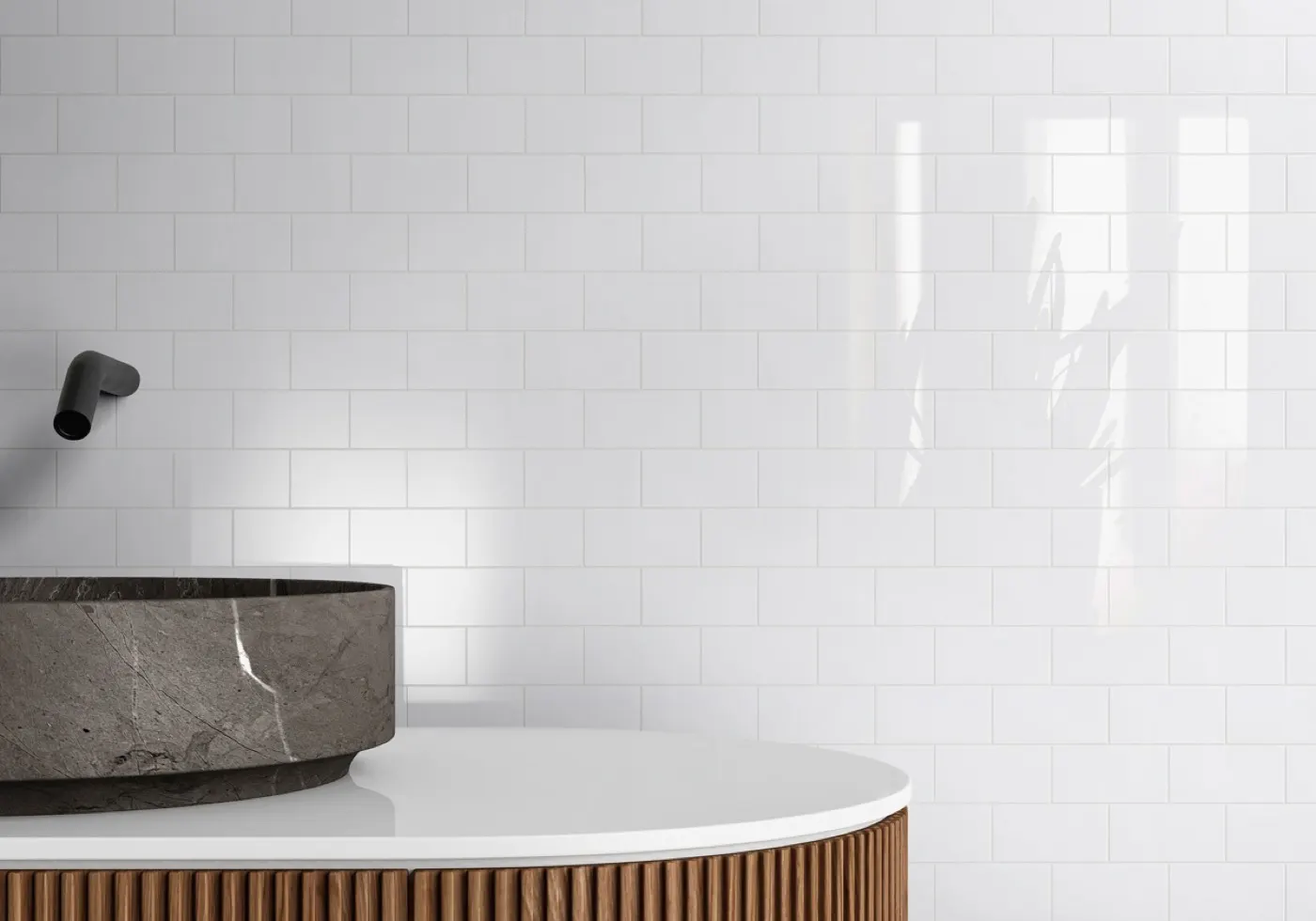 Flow, photo 2 (Installed · Grey Glossy)