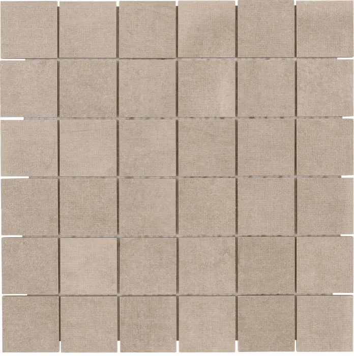 Flux 2 x 2 in mosaic · greige