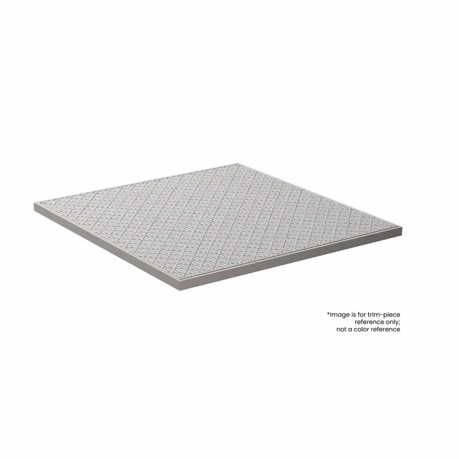 Double-mesh backed paver for pedestals
