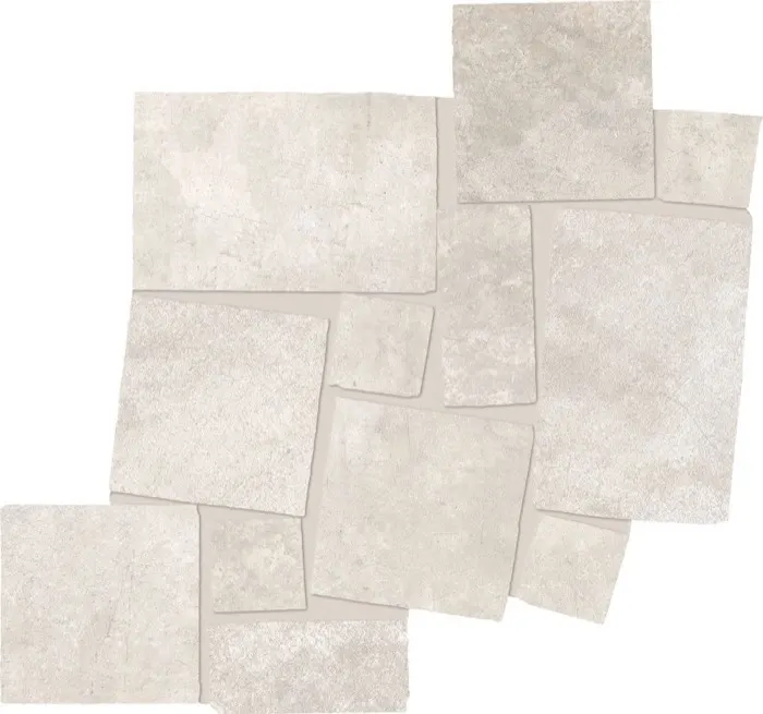 Foundry mosaic · white