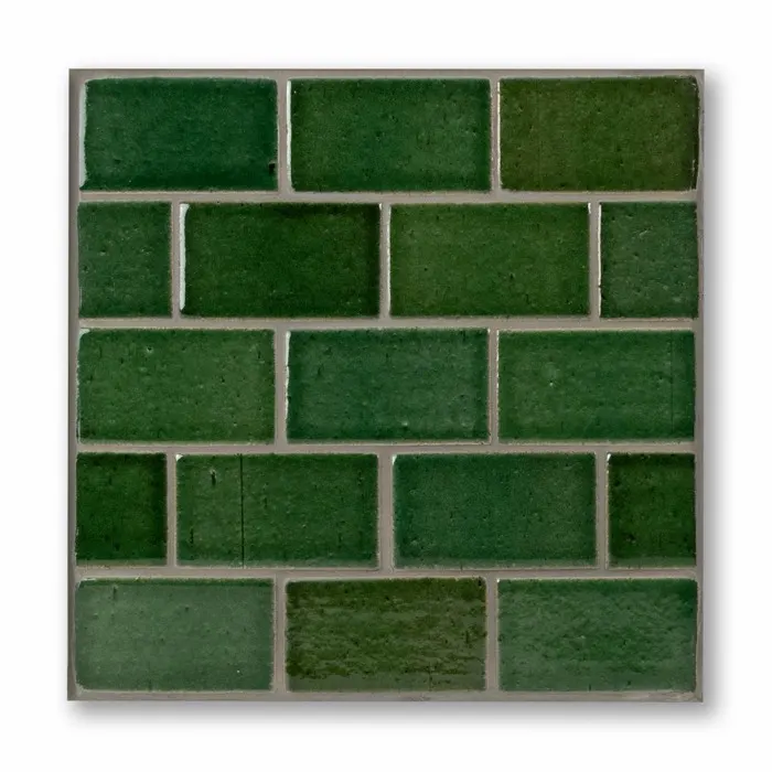 Glazed Brix, photo 26 (Bottle Green)