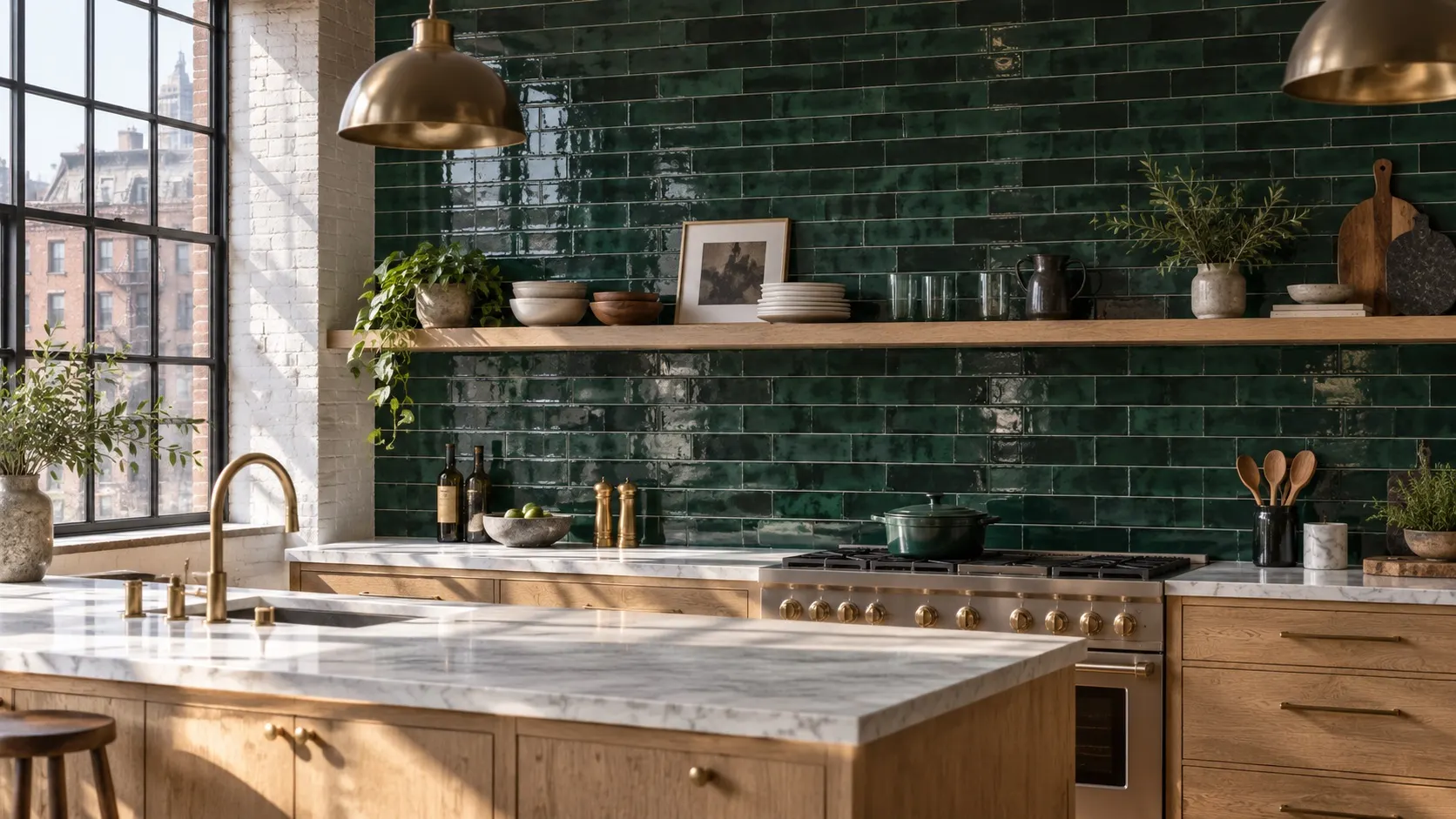 Ceramic wall tile