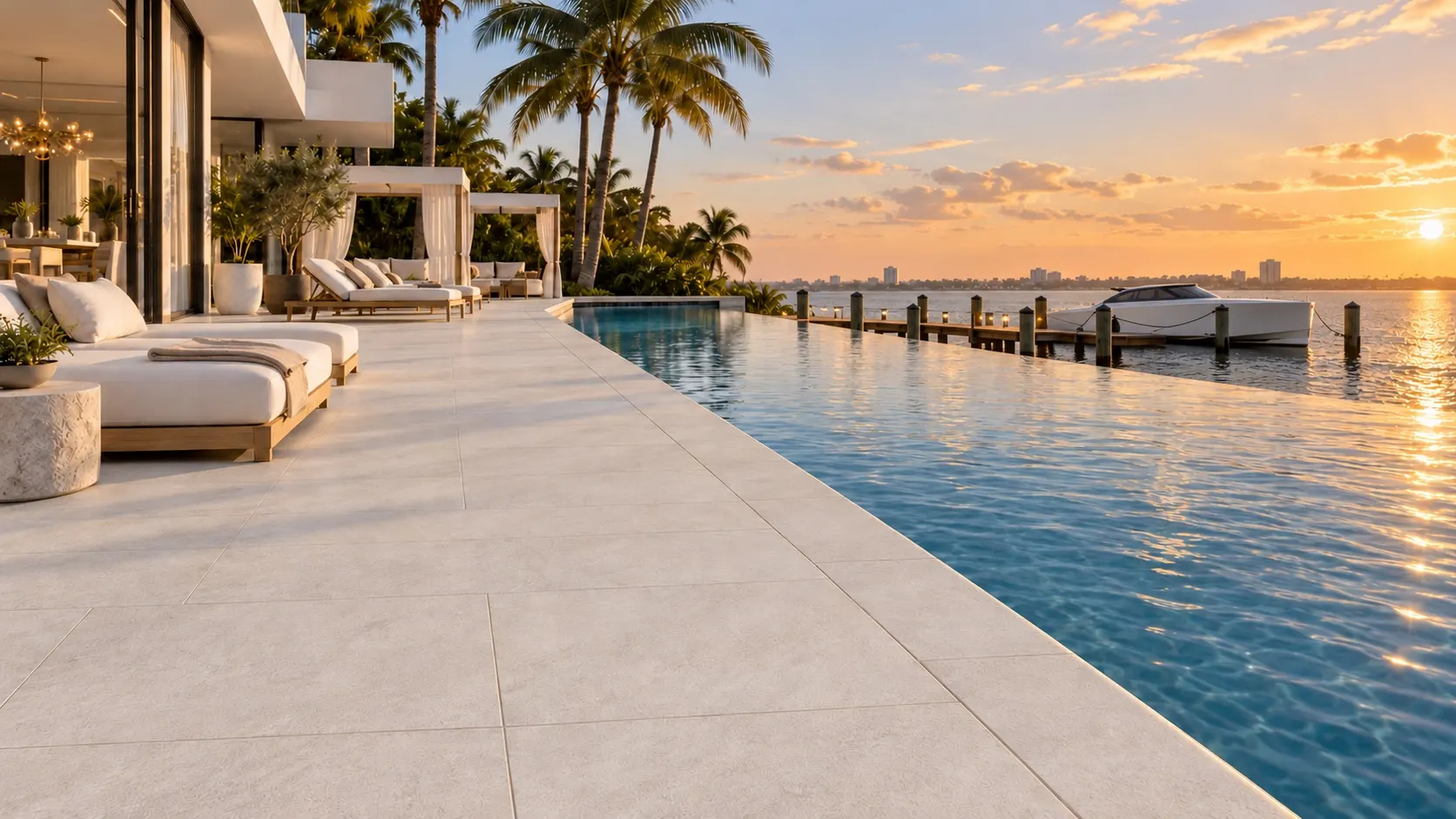 Porcelain pavers