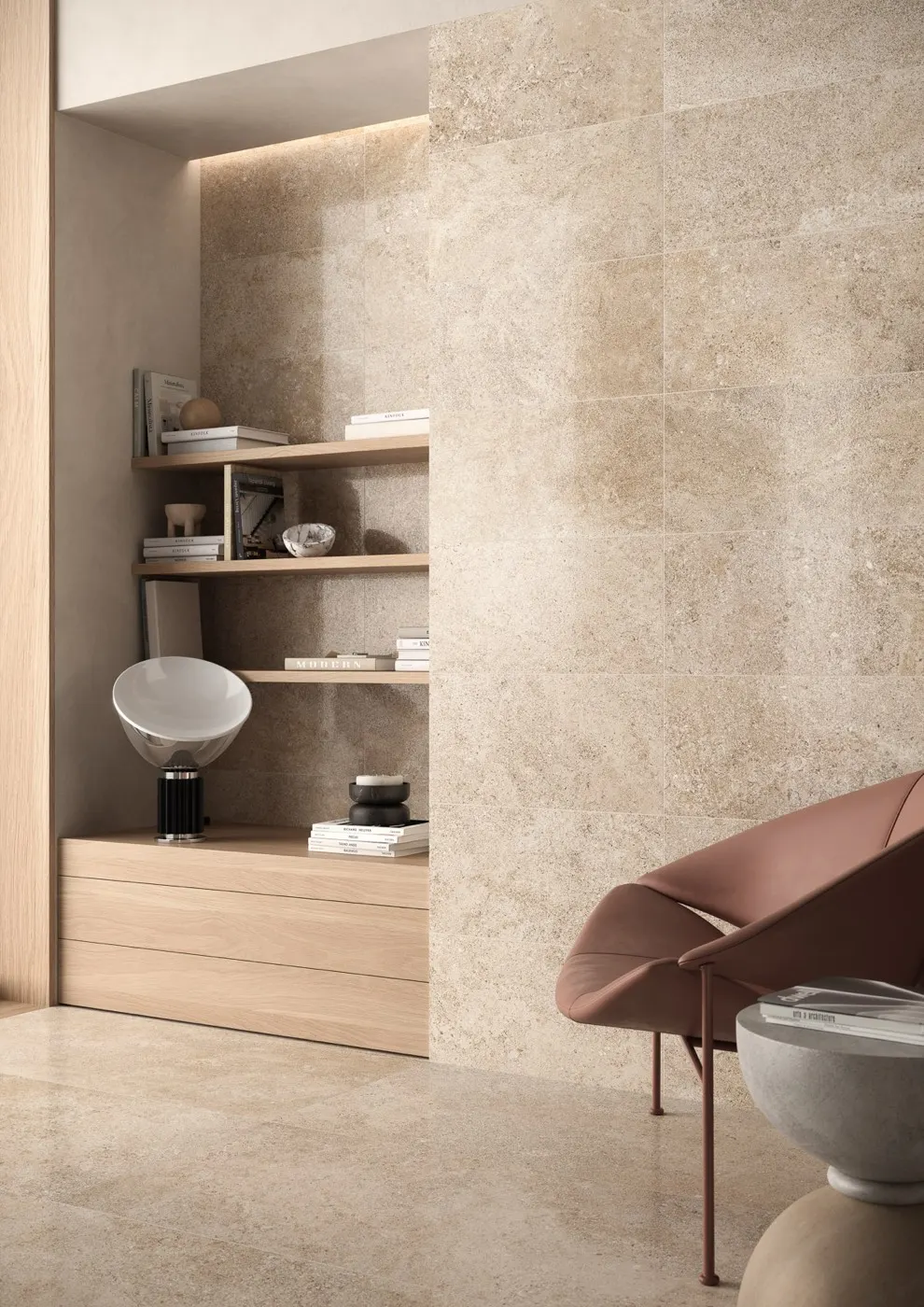 Ionite, photo 2 (Installed · Walnut)