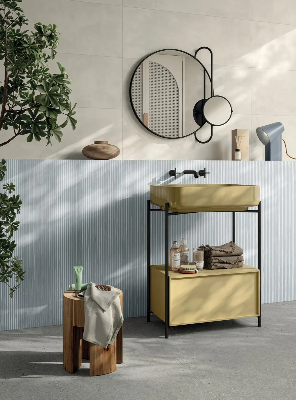 Lilt, photo 3 (Installed · Dreamy Ivory)