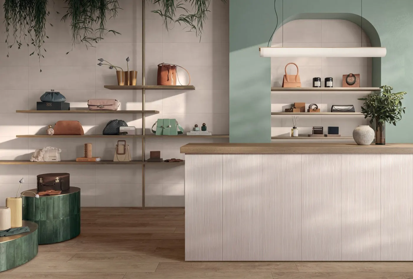 Lilt, photo 4 (Installed · Fairytale Blush)